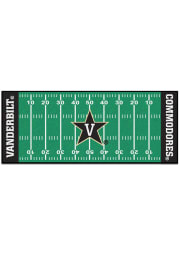 Vanderbilt Commodores 30x72 Football Field Runner Interior Rug