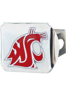 Washington State Cougars Chrome Car Accessory Hitch Cover