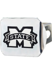 Mississippi State Bulldogs Chrome Car Accessory Hitch Cover