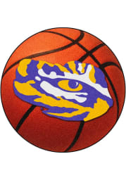 LSU Tigers 27 Basketball Interior Rug