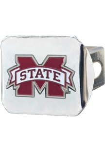 Mississippi State Bulldogs Chrome Car Accessory Hitch Cover