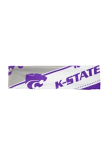 Stretch Patterned K-State Wildcats Womens Headband - Purple