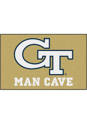 GA Tech Yellow Jackets 19x30 Man Cave Starter Interior Rug