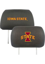 Sports Licensing Solutions Iowa State Cyclones 10x13 Auto Head Rest Cover - Black