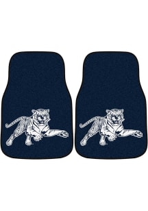 Sports Licensing Solutions Jackson State Tigers 2-Piece Carpet Car Mat - Navy Blue