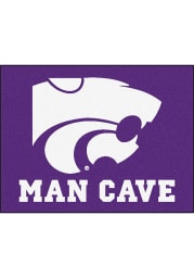 K-State Wildcats 34x42 Man Cave All Star Interior Rug
