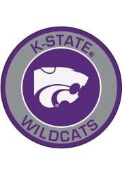 K-State Wildcats 27 Roundel Interior Rug