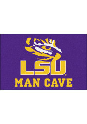 LSU Tigers 19x30 Man Cave Starter Interior Rug