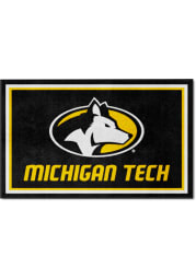 Michigan Tech Huskies 4x6 Plush Interior Rug