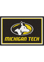 Michigan Tech Huskies 5x8 Plush Interior Rug