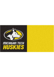 Michigan Tech Huskies 18x18 Team Tiles Interior Rug