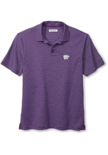 Tommy Bahama K-State Wildcats Mens Purple Sport Pacific Shore Short Sleeve Polo
