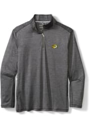 Tommy Bahama Missouri Tigers Mens Charcoal Sport Delray Long Sleeve 1/4 Zip Pullover
