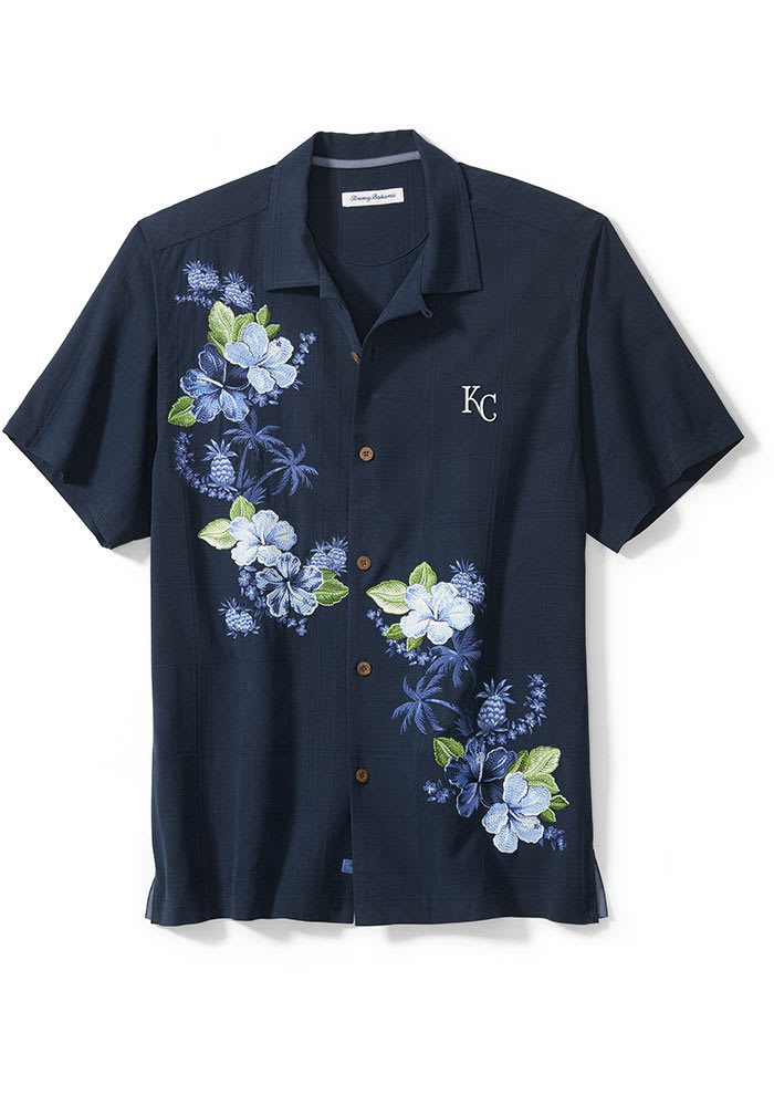 Men's White Kansas City Royals Scenic Button-Up Shirt 