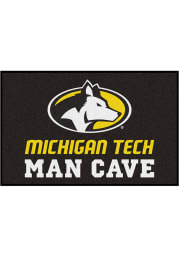 Michigan Tech Huskies 19x30 Man Cave Starter Interior Rug