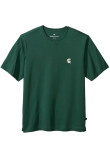 Tommy Bahama Michigan State Spartans Green Sport Bali Skyline Short Sleeve Fashion T Shirt