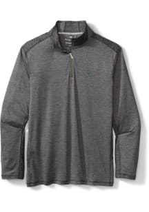 Tommy Bahama Baylor Bears Mens Charcoal Sport Delray Long Sleeve 1/4 Zip Pullover
