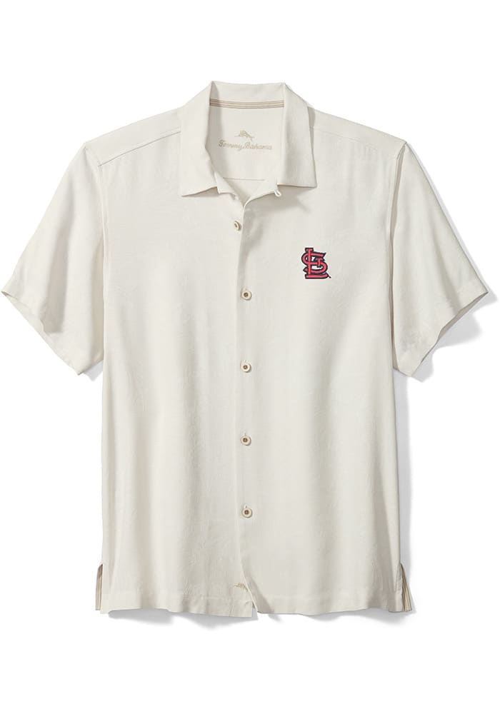 Home  Tommy Bahama Men's Tommy Bahama White St. Louis Cardinals