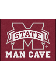 Mississippi State Bulldogs 34x42 Man Cave All Star Interior Rug