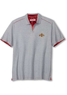 Tommy Bahama Iowa State Cyclones Mens Crimson Sport Tailgater Short Sleeve Polo