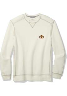 Tommy Bahama Iowa State Cyclones Mens White Sport Tobago Long Sleeve Fashion Sweatshirt