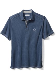 Tommy Bahama Dallas Cowboys Mens Navy Blue SPORT PARADISO COVE Short Sleeve Polo
