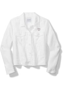 Tommy Bahama Texas A&amp;M Aggies Womens White Two Palms Light Weight Jacket