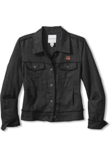 Tommy Bahama Cincinnati Bengals Womens Black Two Palms Light Weight Jacket