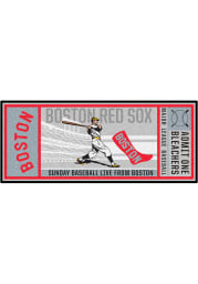 Boston Red Sox 30x72 Ticket Runner Interior Rug