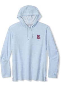 Tommy Bahama St Louis Cardinals Mens Light Blue NEW COASTA VERA HOODIE Hood