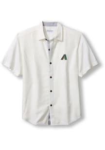 Tommy Bahama Arizona Diamondbacks Mens White Sport Coconut Point Palm Vista Short Sleeve Dress S..