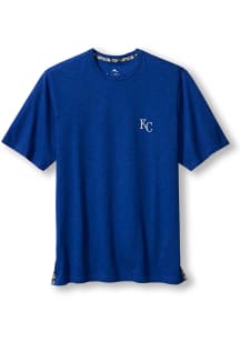 Tommy Bahama Kansas City Royals Blue Sport Bali Beach Short Sleeve Fashion T Shirt