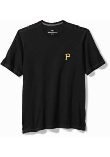 Tommy Bahama Pittsburgh Pirates Black Sport Bali Beach Short Sleeve Fashion T Shirt