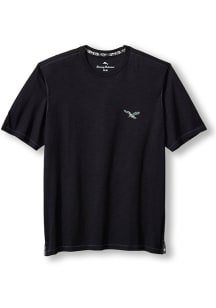 Tommy Bahama Philadelphia Eagles Black Sport Bali Beach Short Sleeve Fashion T Shirt