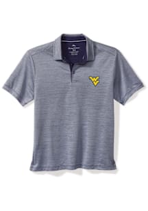 Tommy Bahama West Virginia Mountaineers Mens Navy Blue Sport San Raphael Short Sleeve Fashion Polo