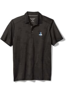 Tommy Bahama Detroit Lions Mens Grey Palm Coast Palmera Short Sleeve Fashion Polo