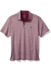 Tommy Bahama Arizona State Sun Devils Mens Maroon SPORT SAN RAPHAEL Short Sleeve Fashion Polo