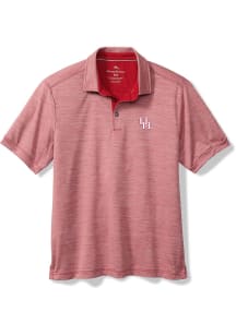 Tommy Bahama Houston Cougars Mens Red SPORT SAN RAPHAEL Short Sleeve Fashion Polo