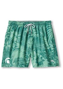 Tommy Bahama Michigan State Spartans Mens Green Sport Naples Swim Trunks