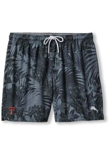 Tommy Bahama Texas Tech Red Raiders Mens Black Sport Naples Swim Trunks