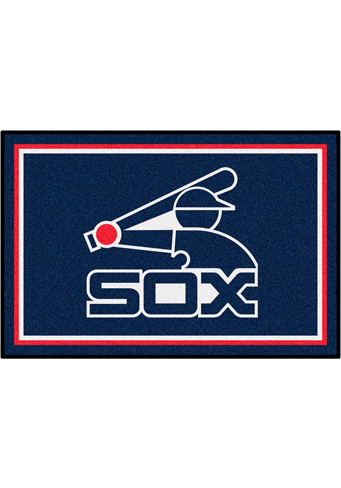 Chicago White Sox 4x6 Plush Interior Rug