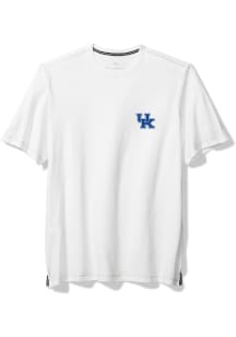 Tommy Bahama Kentucky Wildcats White SPORT BALI BEACH Short Sleeve Fashion T Shirt