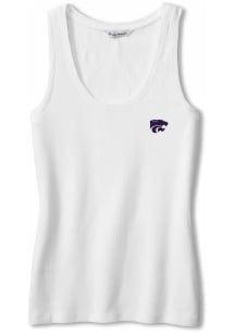 Womens K-State Wildcats White Tommy Bahama Barrier Bay Tank Top