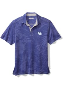 Tommy Bahama Kentucky Wildcats Mens Blue Sport Santiago Paradise Short Sleeve Polo