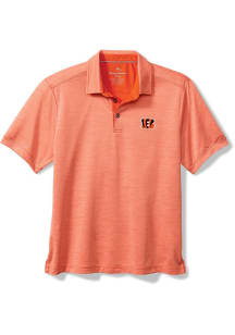 Tommy Bahama Cincinnati Bengals Mens Orange Sport San Raphael Short Sleeve Polo