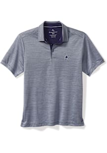 Tommy Bahama Dallas Cowboys Mens Navy Blue Sport San Raphael Short Sleeve Fashion Polo