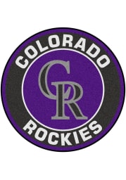 Colorado Rockies 27 Roundel Interior Rug