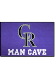 Colorado Rockies 19x30 Man Cave Starter Interior Rug