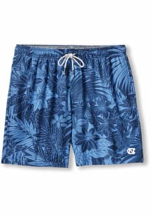 Tommy Bahama North Carolina Tar Heels Mens Light Blue Naples Santiago Palms Swim Trunks