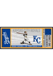 Kansas City Royals 30x72 Ticket Runner Interior Rug